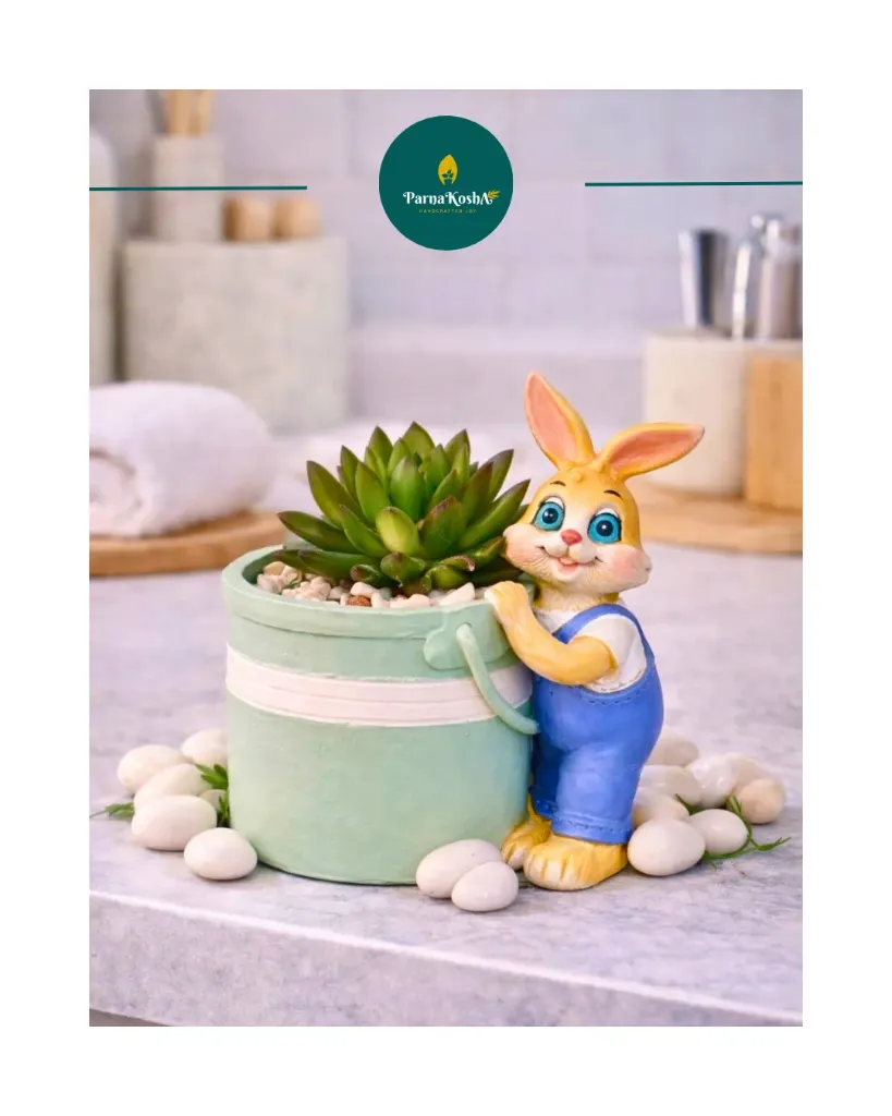 Rabbit with Bucket (Male)