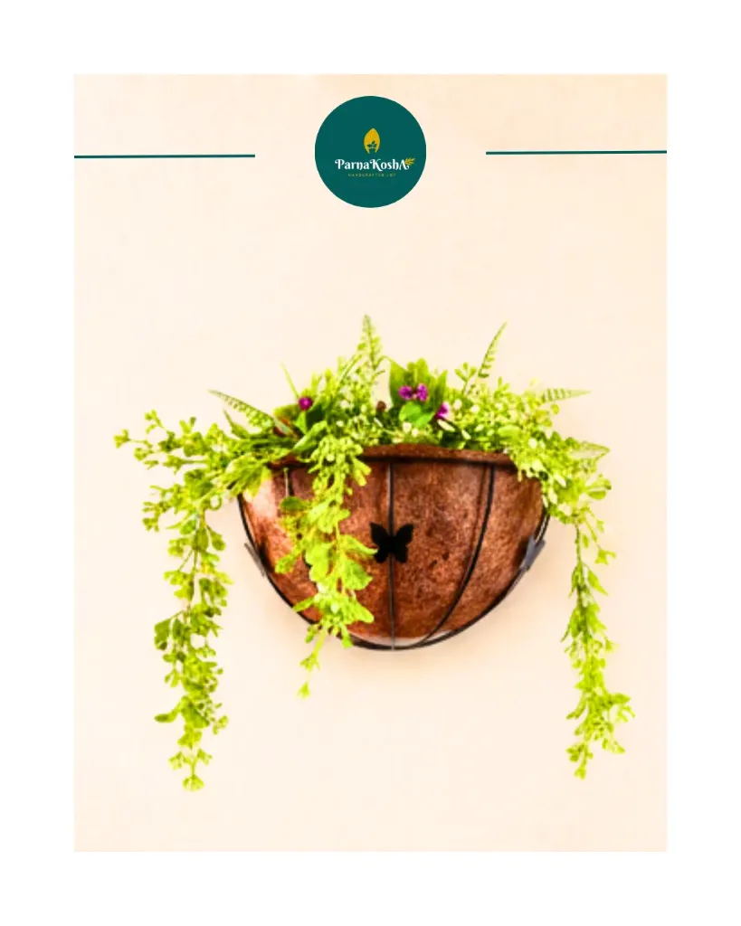 Metal Butterfly & Choir Wall Mount Planter