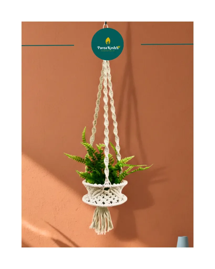 Macrame Plant Hanger - Diamond Shaped