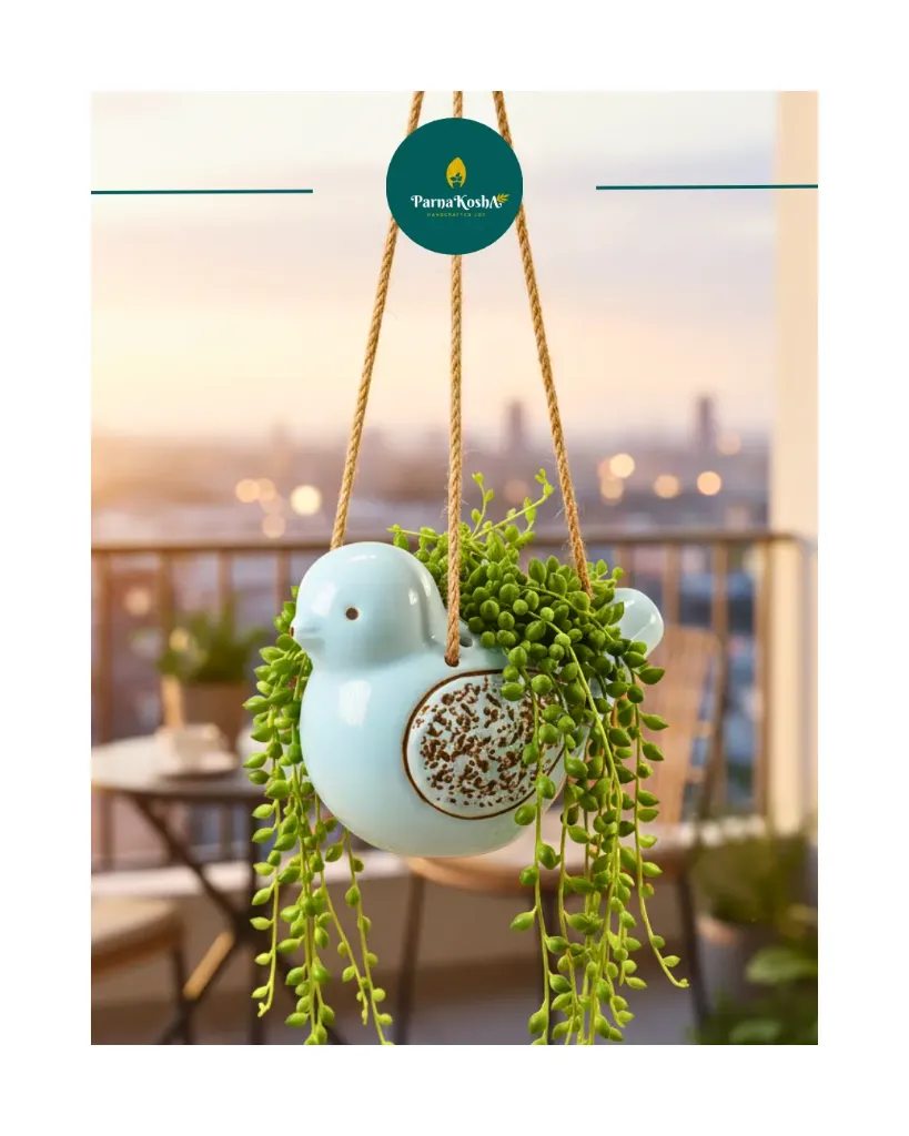 Decorative Bird Ceramic Planter