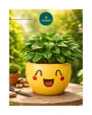 Cheerful Metal Planter