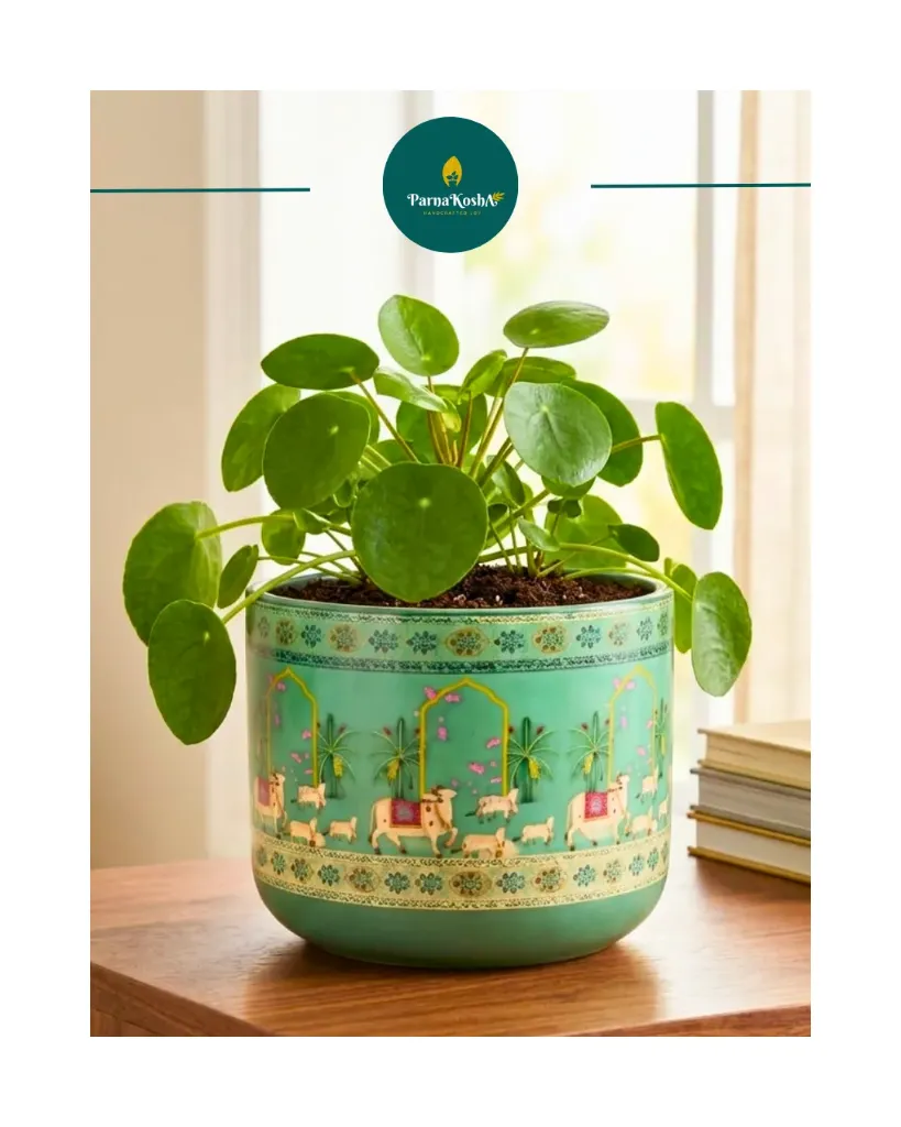 Pichwai Royal Design Green